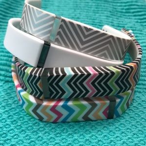 New set of 4 wristbands for Fitbit Flex Size Small